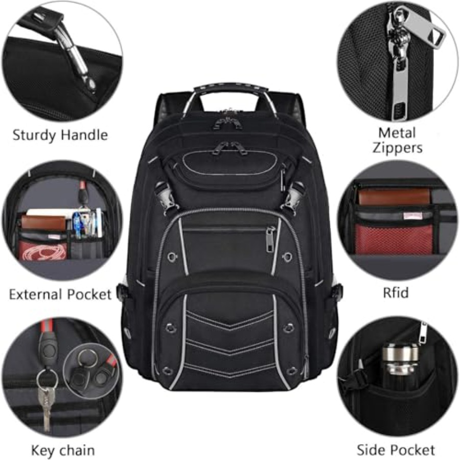 Laptop for unisex, 60L Extra L - Laptop Backpack Anti Theft ulasan dan harga