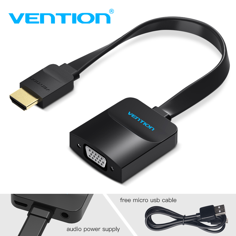 Vention HDMI to VGA adapter Di - Hdmi Vga Adapter ulasan dan harga