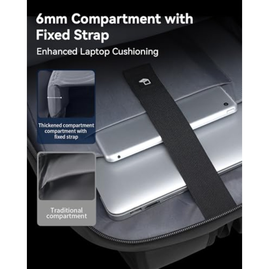 17.3'' Laptop Backpack for Men - Laptop Backpack Anti Theft ulasan dan harga