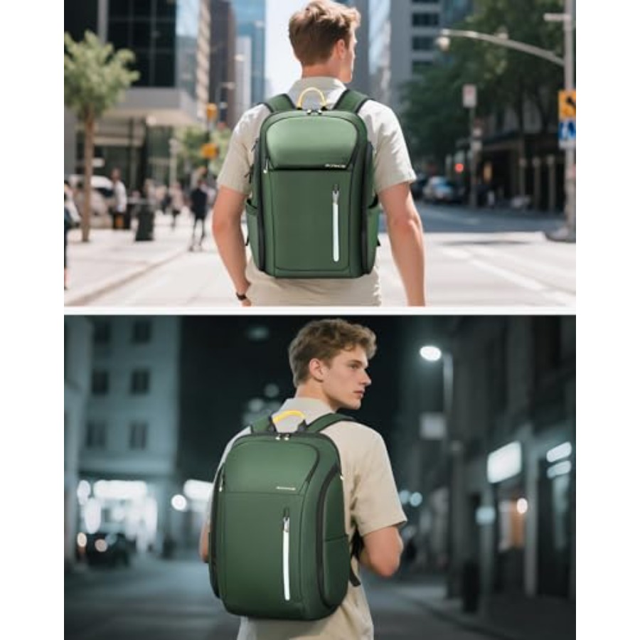 Laptop Backpack for Men, Buses - Laptop Backpack Anti Theft ulasan dan harga
