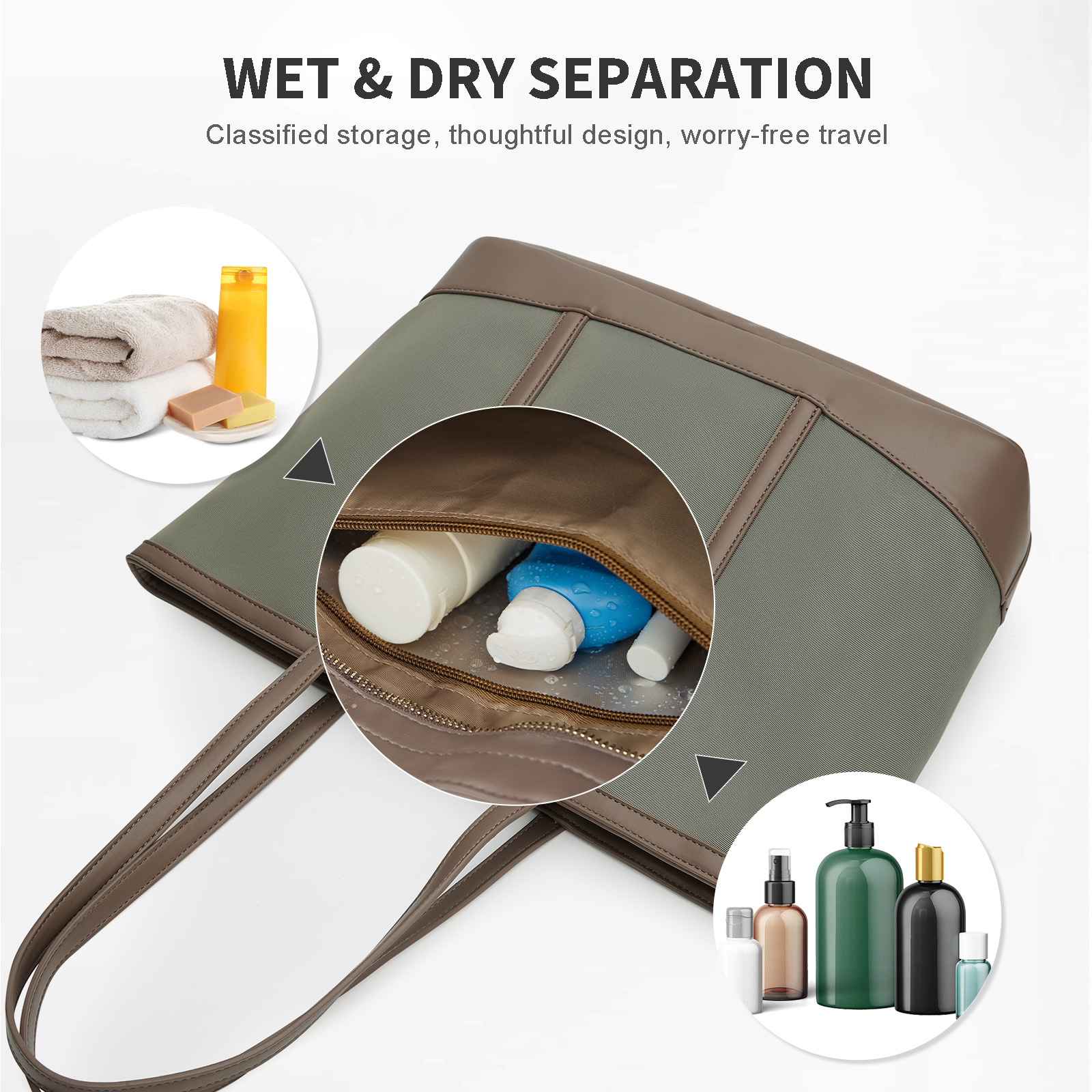 Women Large Shoulder Bag, Zipp - Laptop Accessories Box ulasan dan harga