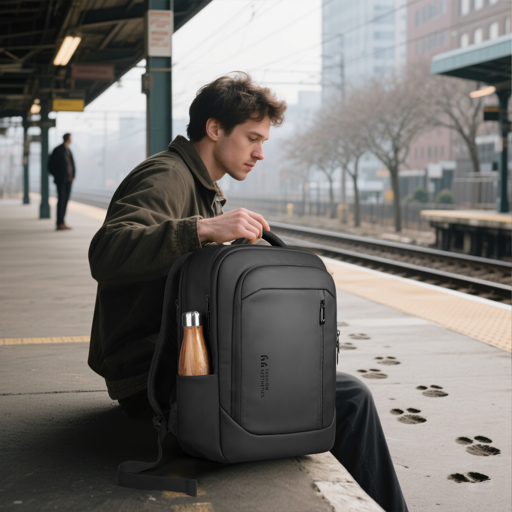 HK New Design Travel Backpack  - Laptop Accessories Box ulasan dan harga