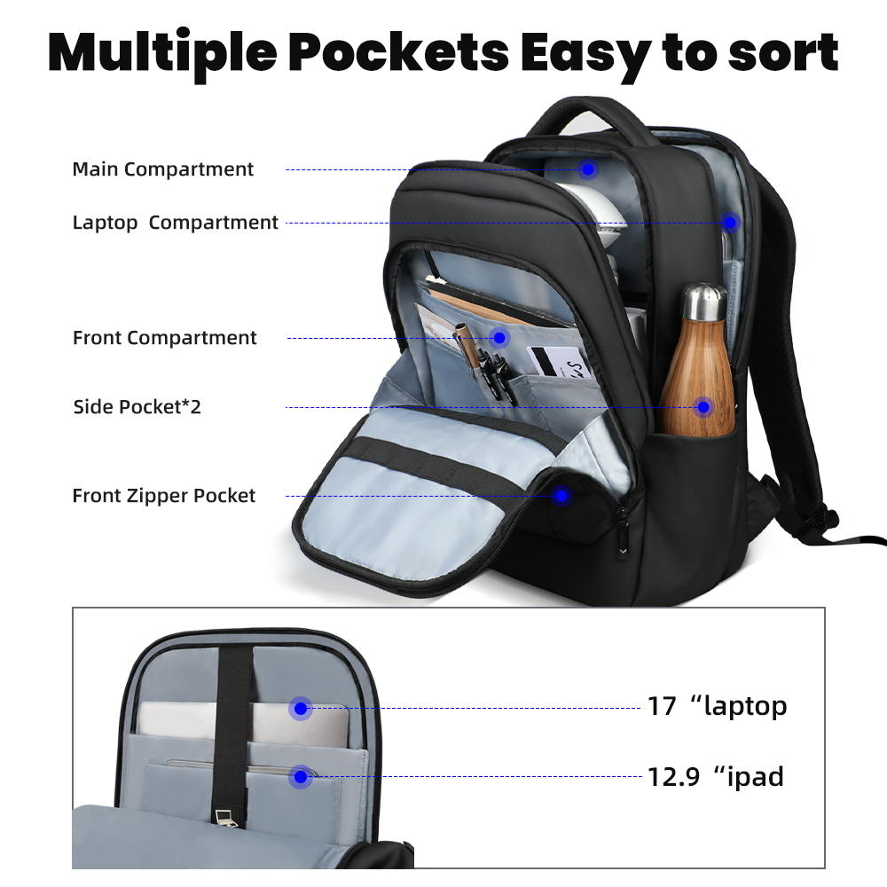 HK New Design Travel Backpack  - Laptop Accessories Box ulasan dan harga