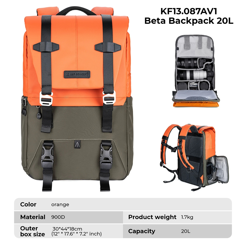 K&F CONCEPT Camera Backpack Tr - Laptop Accessories Box ulasan dan harga