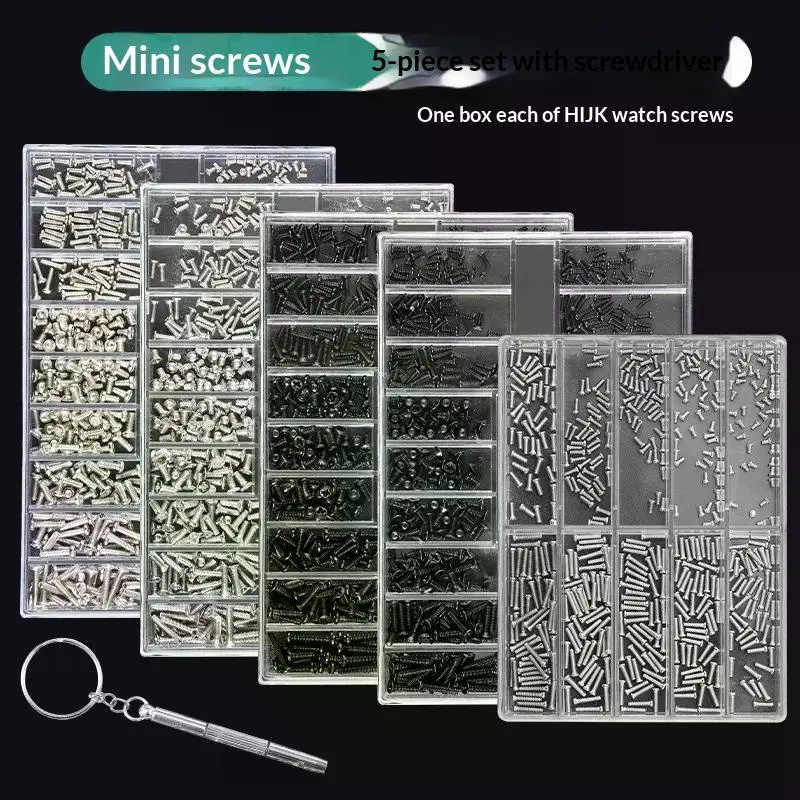 1 Set Watch Screw Box 18 Types - Laptop Accessories Box ulasan dan harga