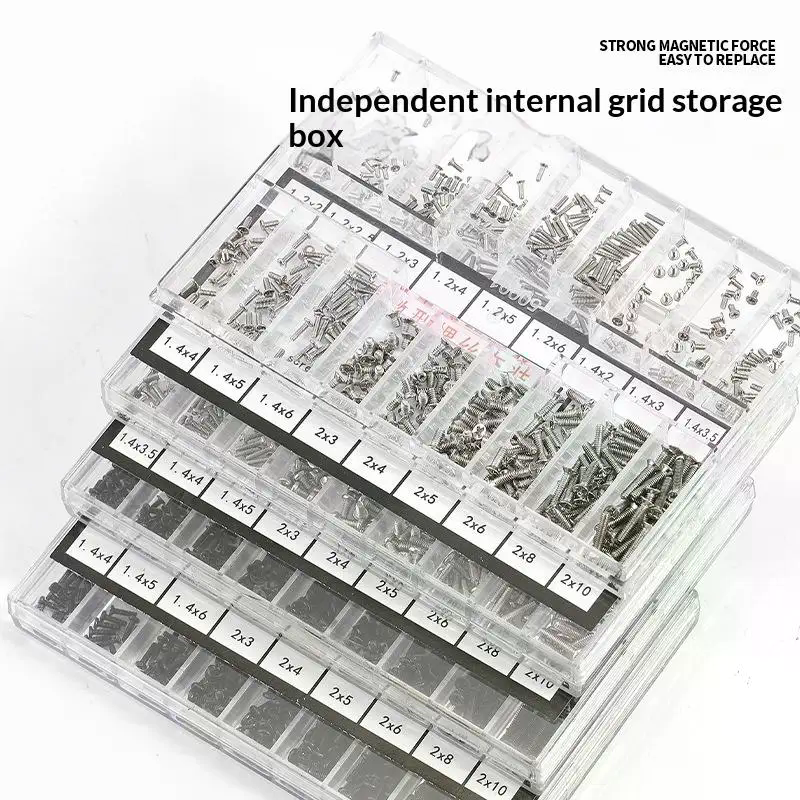 1 Set Watch Screw Box 18 Types - Laptop Accessories Box ulasan dan harga