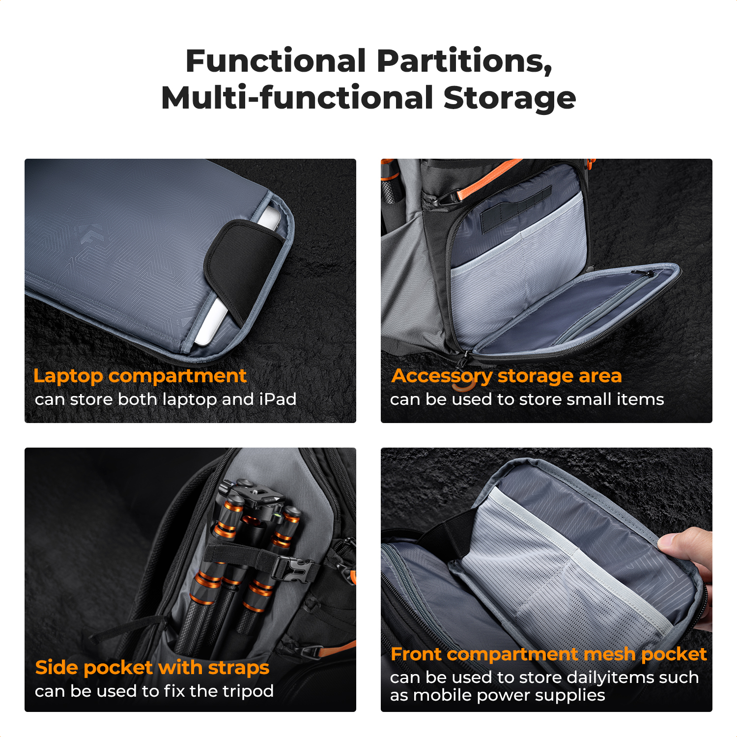 K&F CONCEPT 25L Outdoor Camera - Laptop Accessories Box ulasan dan harga