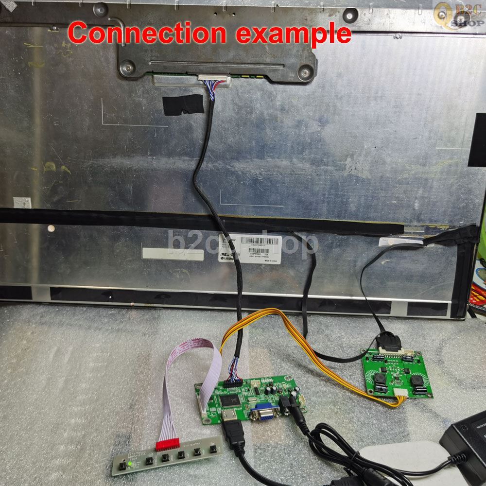 LCD Controller Board Monitor K - Hdmi Vga Adapter ulasan dan harga