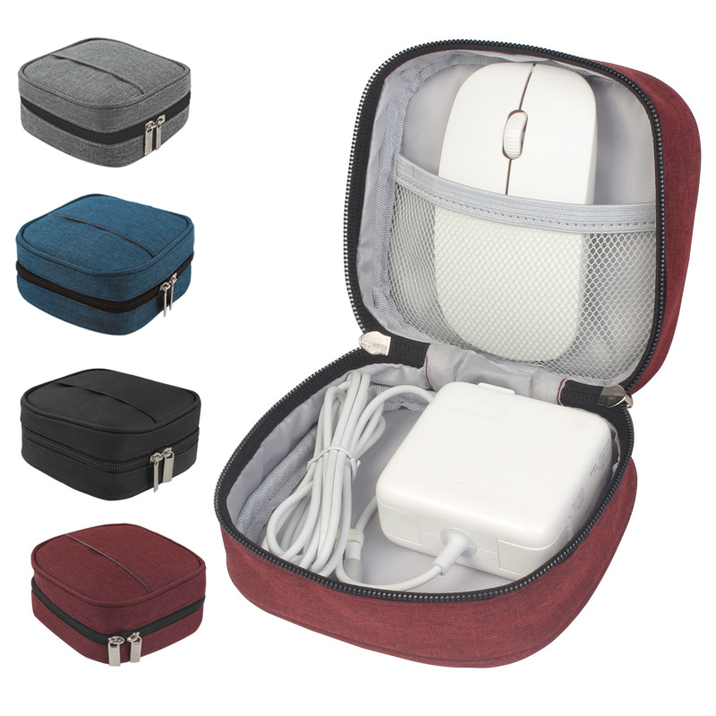 Electronic Cable Organizer Bag - Laptop Accessories Box ulasan dan harga