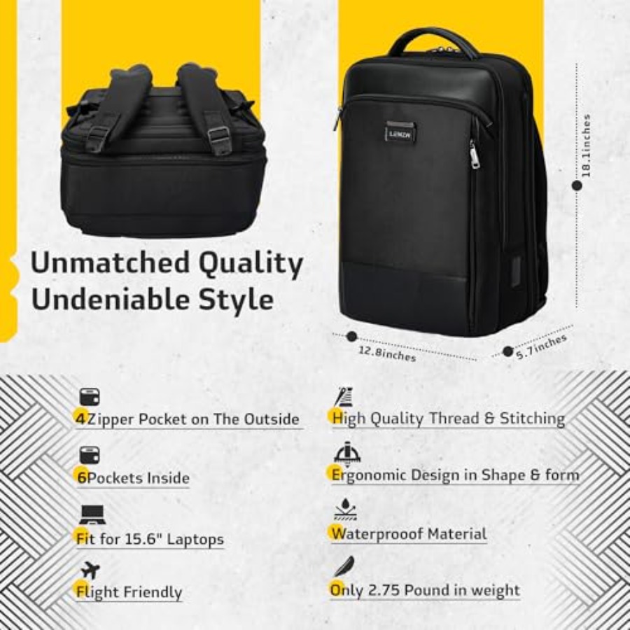 Laptop Business Backpack for M - Laptop Backpack Anti Theft ulasan dan harga