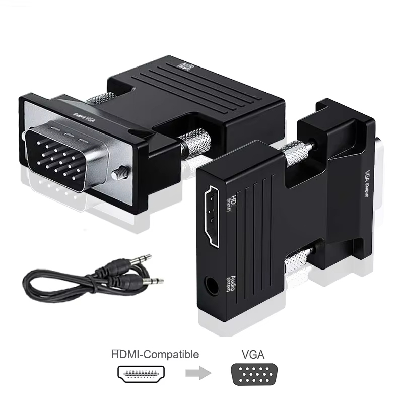 HDMI-compatible to VGA Adapter - Hdmi Vga Adapter ulasan dan harga