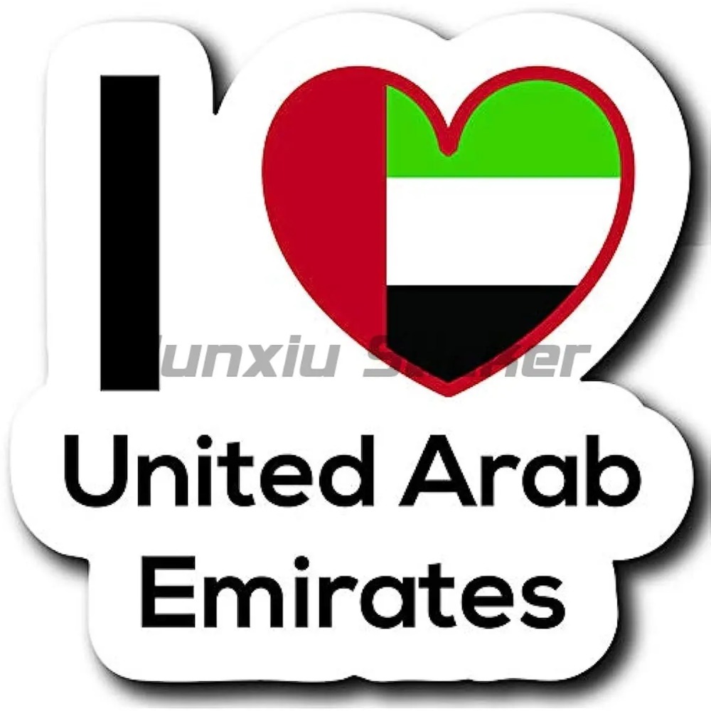 Dubai Country Flag Vinyl Motor - Laptop Accessories Dubai ulasan dan harga