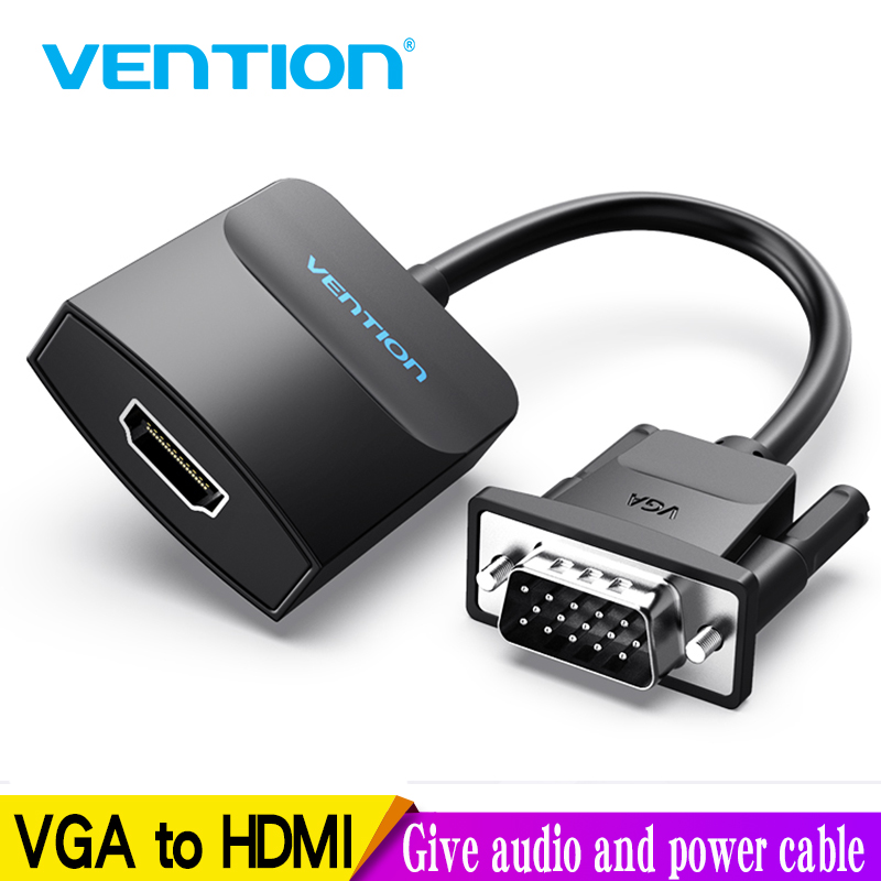 Vention VGA to HDMI adapter Wi - Hdmi Vga Adapter ulasan dan harga