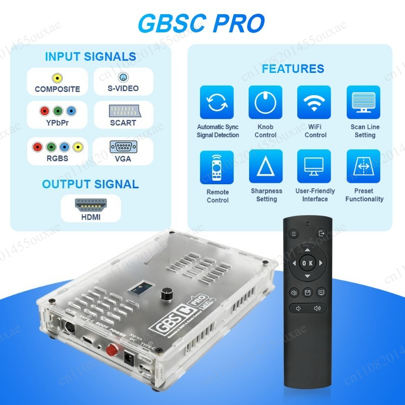 GBSC RGBS Signal Converter Com - Hdmi Vga Adapter ulasan dan harga