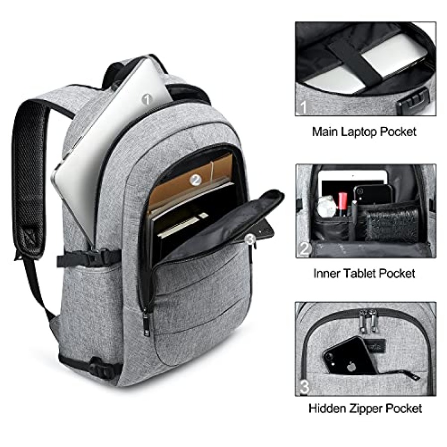 Tzowla Travel Laptop Backpack  - Laptop Backpack Anti Theft ulasan dan harga