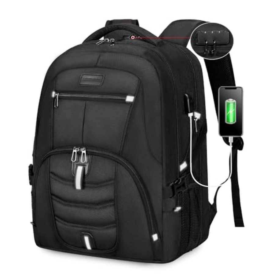 Travel Laptop Backpack Waterpr - Laptop Backpack Anti Theft ulasan dan harga