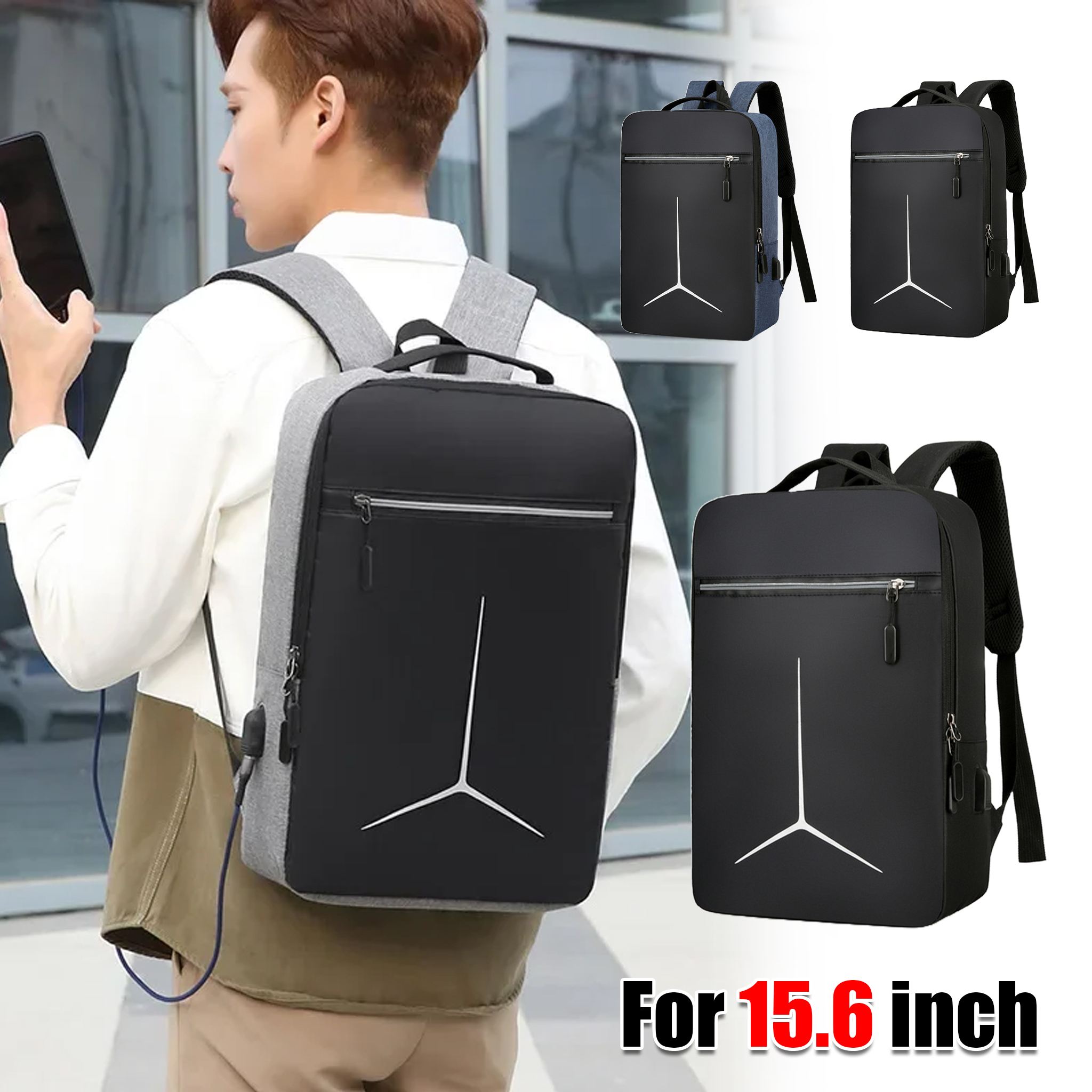 Fashion Anti Theft USB Waterpr - Laptop Backpack Anti Theft ulasan dan harga
